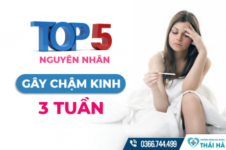 5 Nguyên Nhân Phổ Biến Gây Ra Tình Trạng Nữ Giới Bị Chậm Kinh 3 Tuần