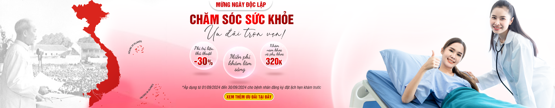 Ưu Đãi Gói Khám Nam Khoa - Phụ Khoa