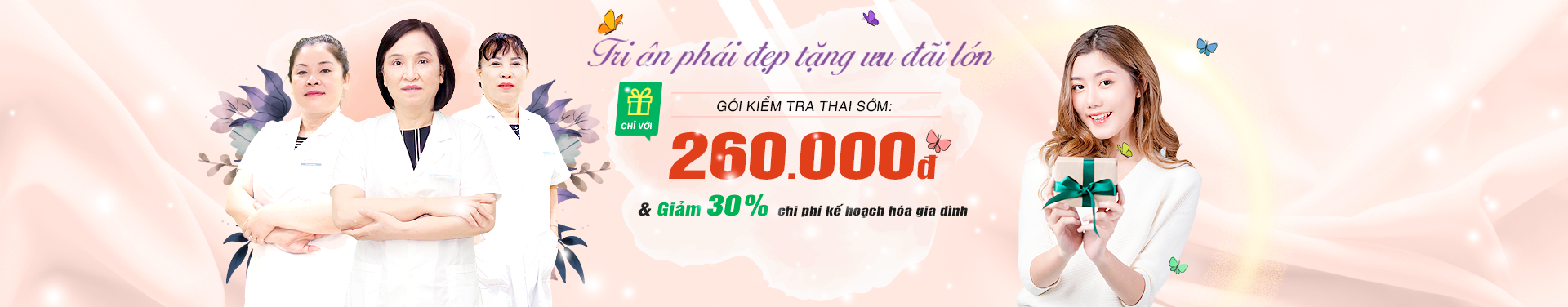 Ưu Đãi Kiểm Tra Thai