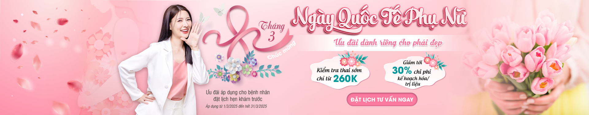 Ưu Đãi Kiểm Tra Thai