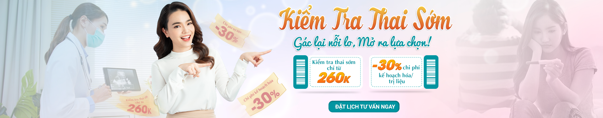Ưu Đãi Kiểm Tra Thai