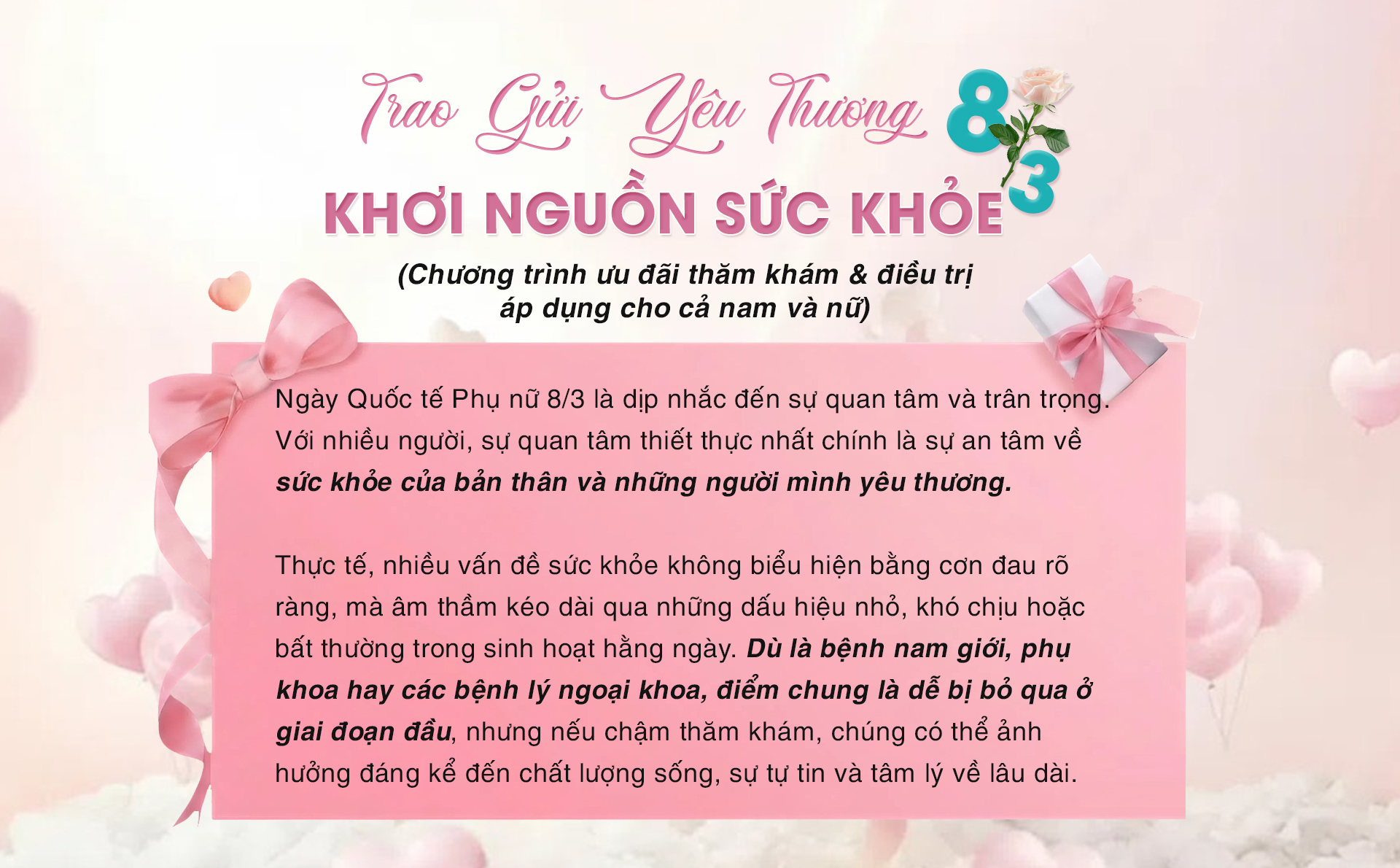 Ưu Đãi Quốc Tế Phụ Nữ 8/3
